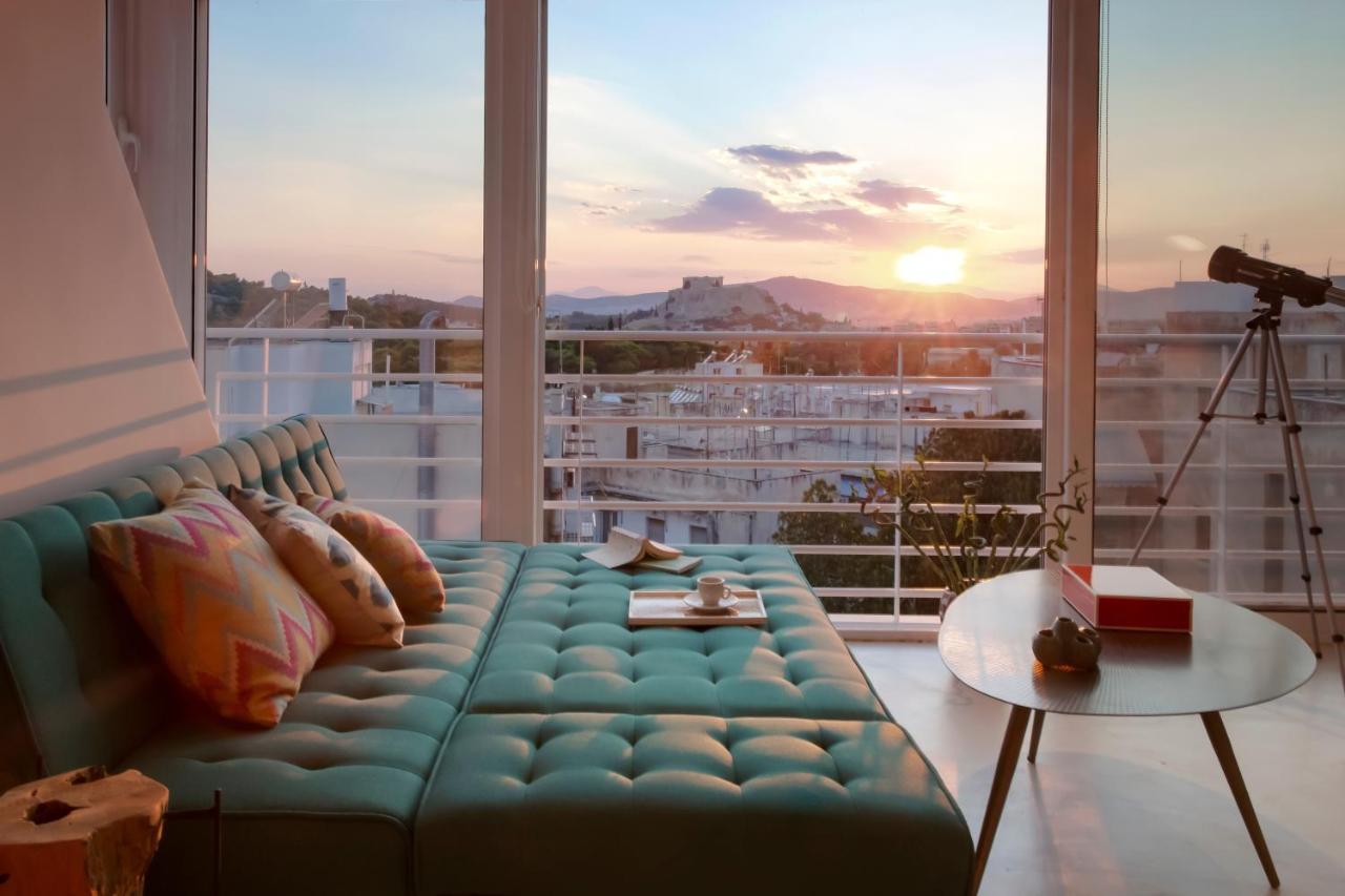 Stunning Acropolis View Apartment Atenas Exterior foto