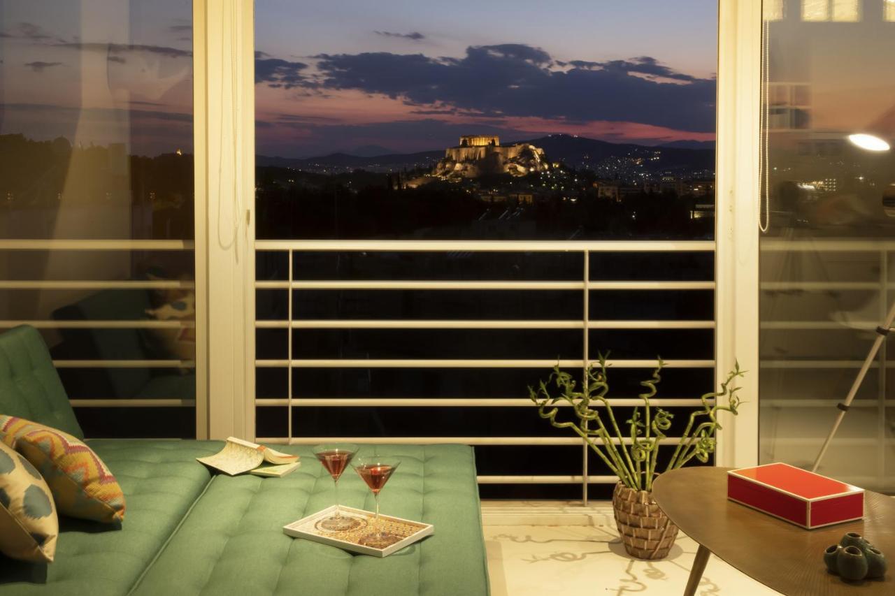 Stunning Acropolis View Apartment Atenas Exterior foto