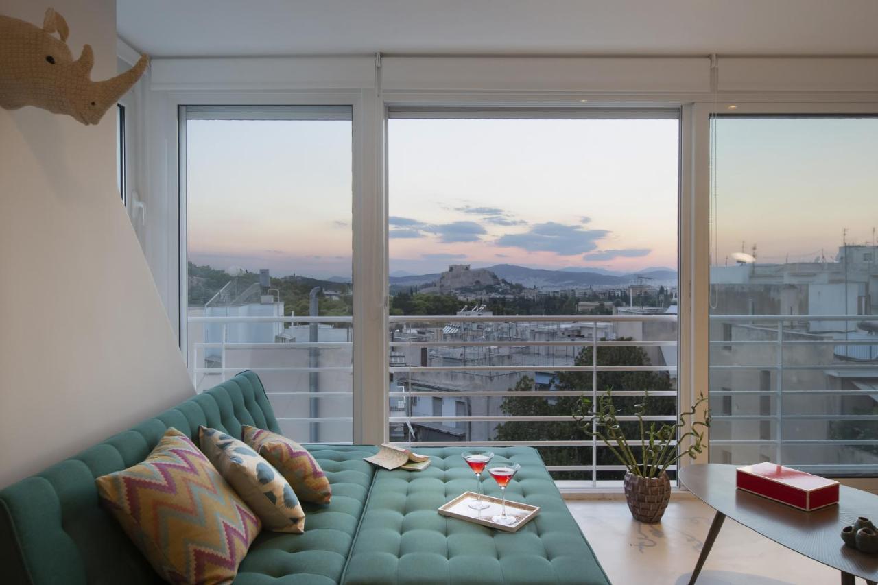 Stunning Acropolis View Apartment Atenas Exterior foto
